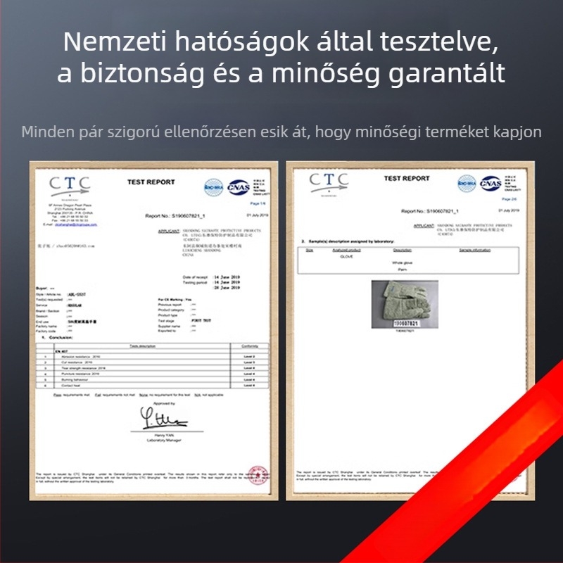 Taodun hőálló kesztyűk – égés elleni védelem, magas hőmérsékletre