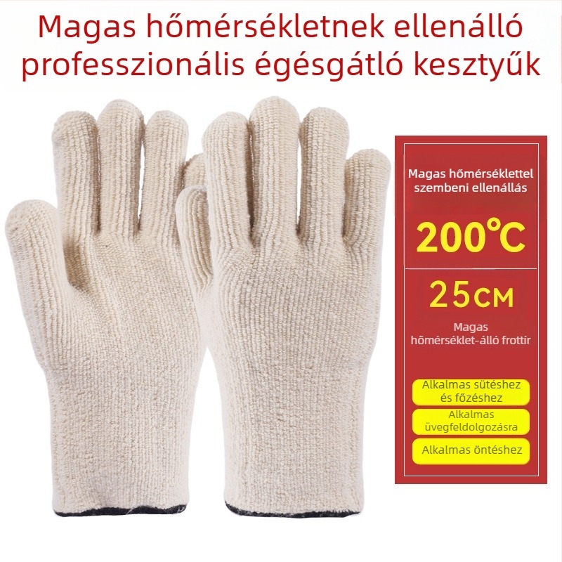 Taodun hőálló kesztyűk – égés elleni védelem, magas hőmérsékletre