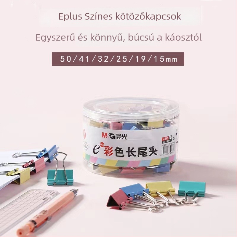 Sarokklip – fém iro­dai dokumentumklipsz (Márka: Morning light; Anyag: Fém; Típus: Sarokklip)