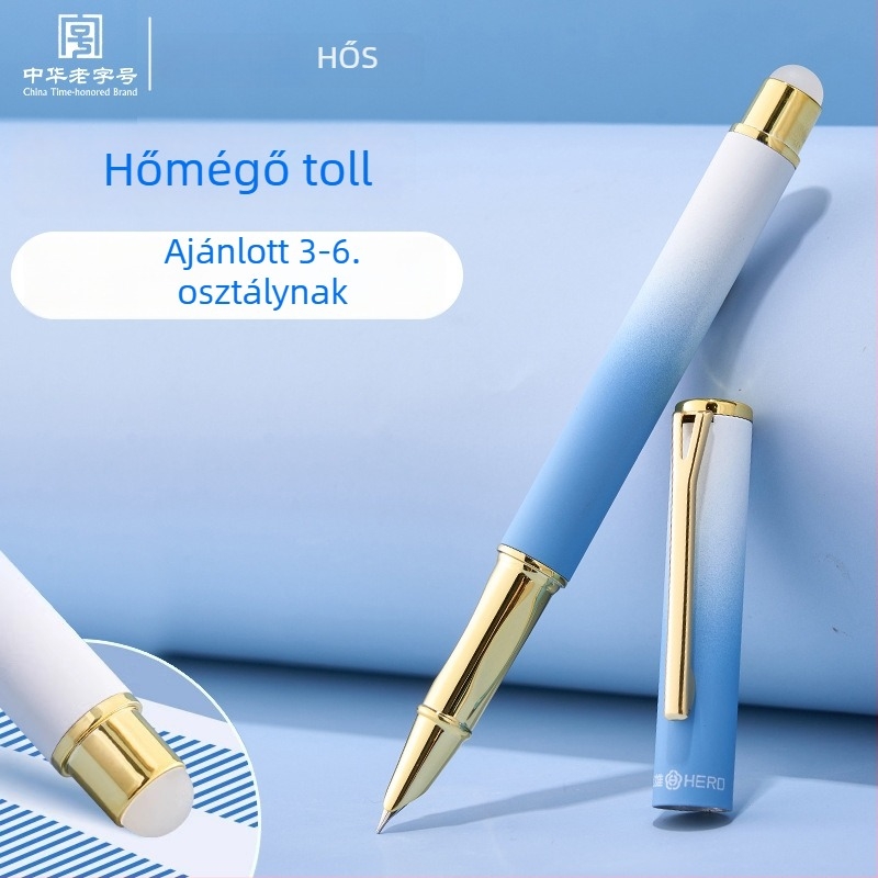 Hero P302M termoszenzitív toll kezdőknek, iridium heg, tinta tasakos rendszer