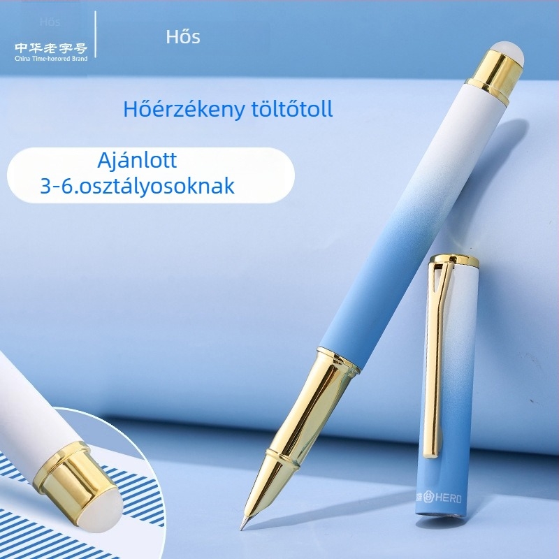 Hero P302M termoszenzitív toll kezdőknek, iridium heg, tinta tasakos rendszer