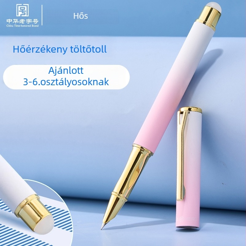 Hero P302M termoszenzitív toll kezdőknek, iridium heg, tinta tasakos rendszer