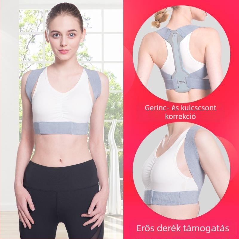 Uniszex testtartás-korrekciós öv, RMJZD modell, 2024-ben piacra kerülő, gerincoszlop igazító eszköz