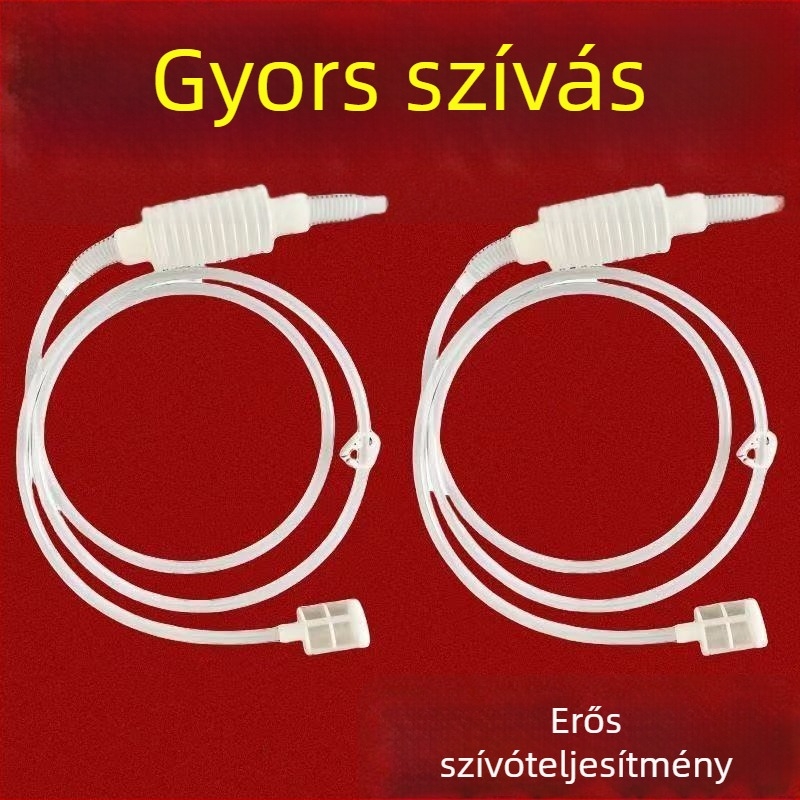 Kézi önszívó borpumpa tömlővel otthoni használatra