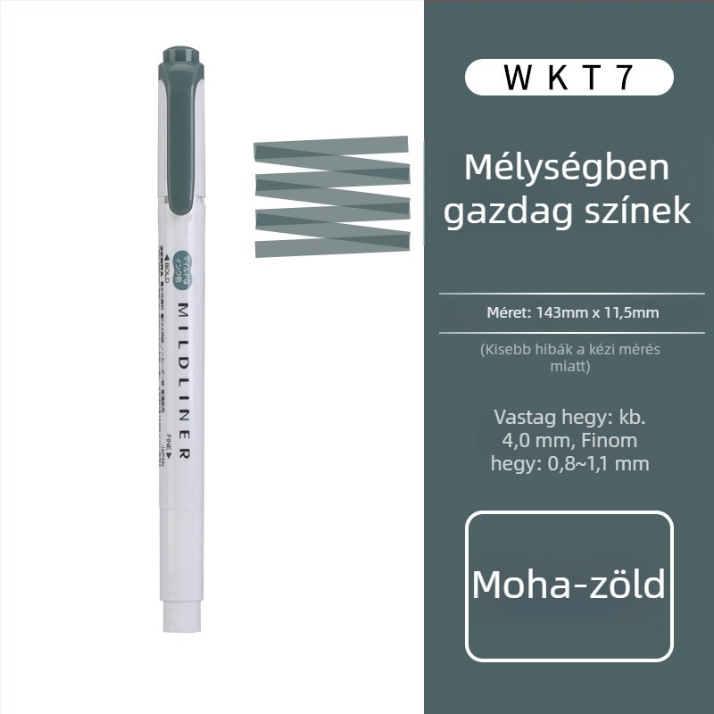 Zebra ZERBA WKT7 kiemelő filc diákoknak (importált)