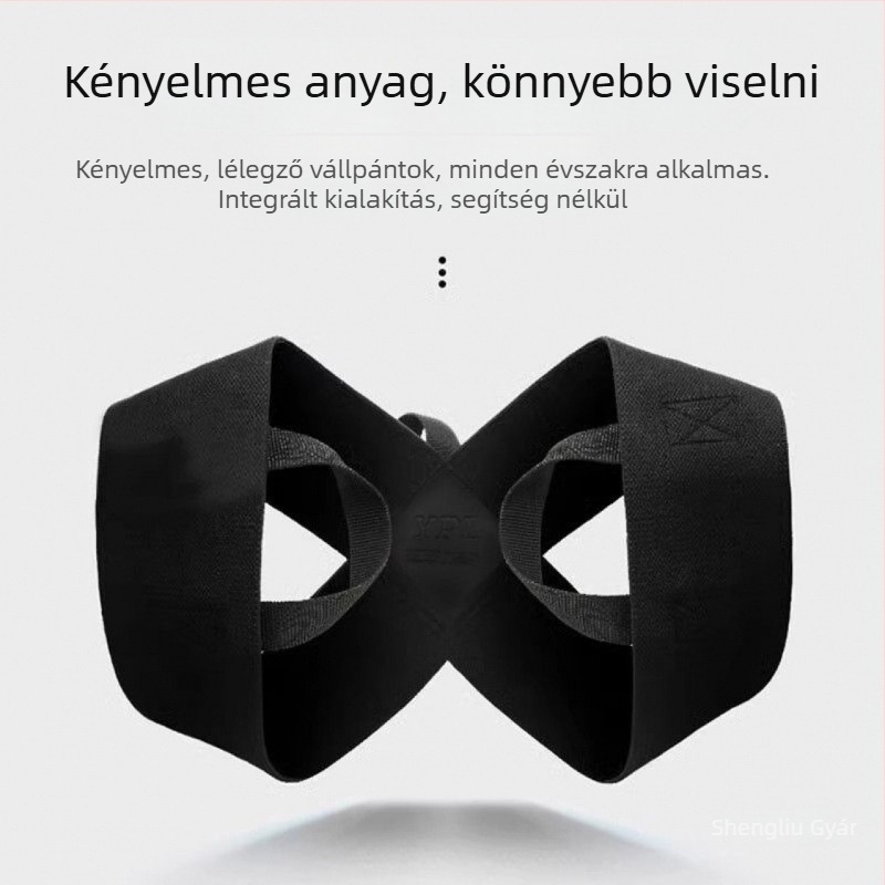 Testtartás-korrekor öv vállnyitással és infravörös fűtéssel (Válltámogatás, Infravörös fűtés, Önfűtés nélkül, Logo nélküli)