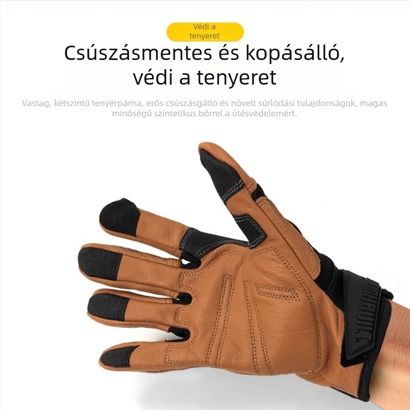 Szerelőkesztyű TB-G03 ToughBuilt – kopásálló, hőálló, vágásálló, csúszásmentes