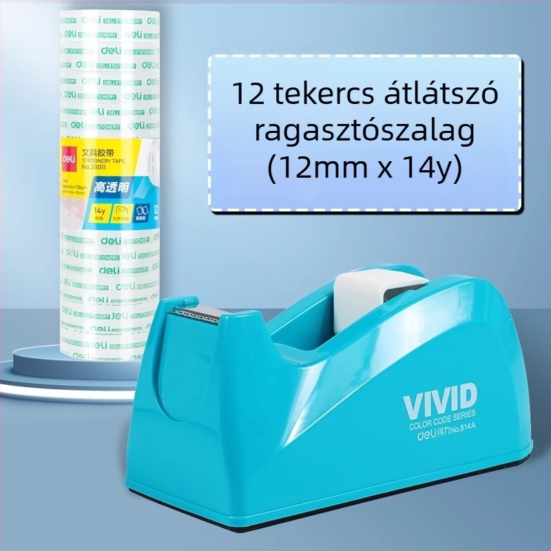 Szalagvágó adagoló – Modell: 814a, Műanyag kivitel, Szalag szélesség max. 22 mm, Nettó tömeg 450 g