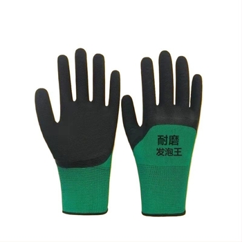 Építőipari munkakesztyűk kopásálló, csúszásmentes és lélegző, súly 1,0 kg