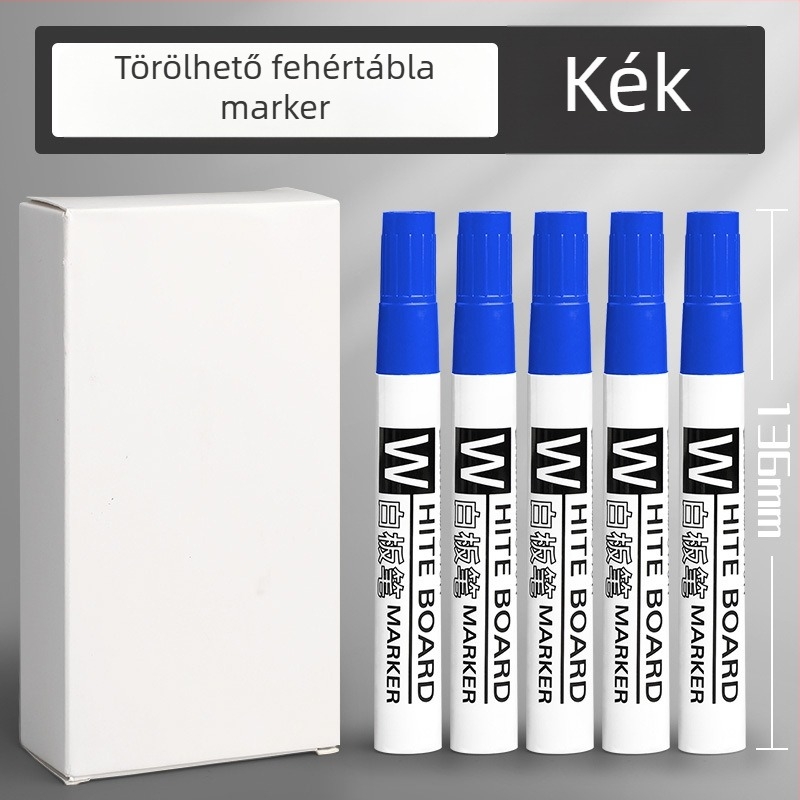 Chuangyi fehér táblafilc CY5052, műanyag burkolat, vonalvastagság 2 mm