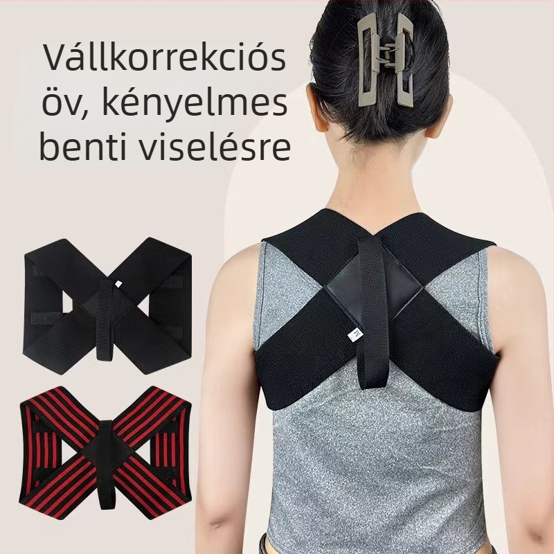Felnőtt testtartás-korrigáló, láthatatlan kialakítás, gerinc igazítása, scoliózis-támogatás, modell A-58, 2023-as piacra kerülés, tanúsítvány