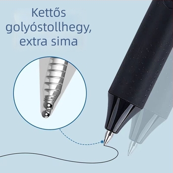 Dotted Stone DS-994 golyóstoll, műanyag test, rozsdamentes acél hegy, nem törlődik