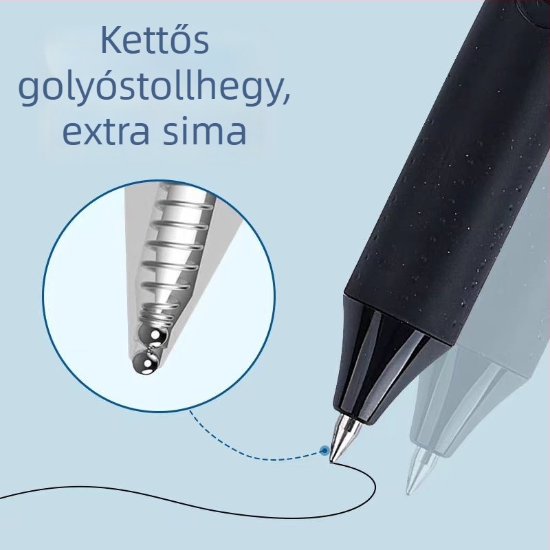 Dotted Stone DS-994 golyóstoll, műanyag test, rozsdamentes acél hegy, nem törlődik