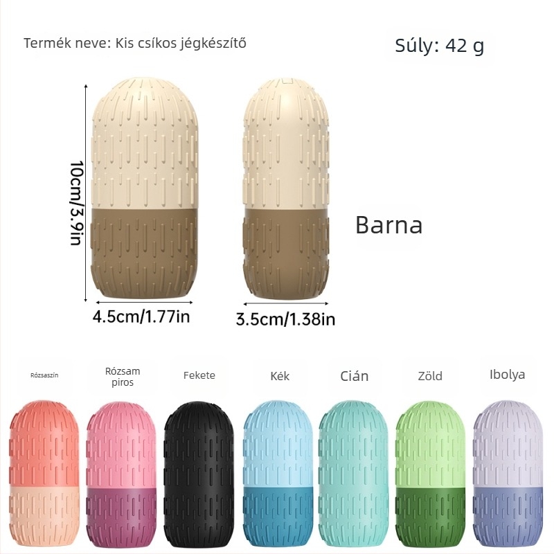 Szilikon arcjég-forma az arc hűtéséhez és arcmasszázshoz, 100 ml, Yc márka