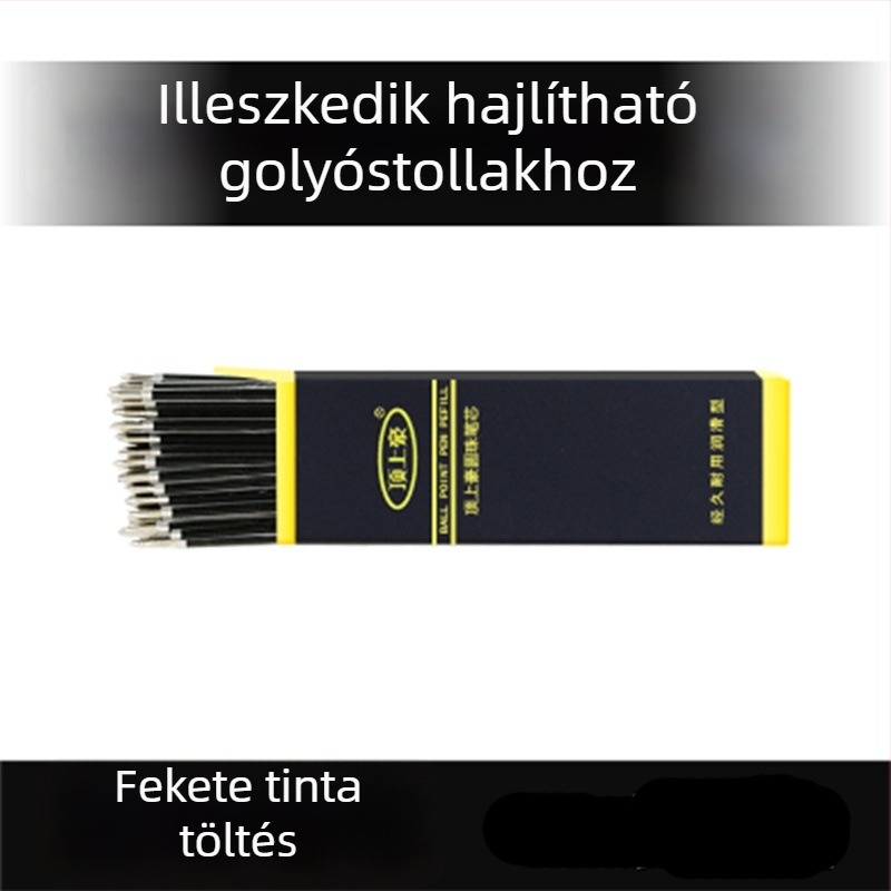 Olaj alapú golyóstoll-refill, nyomógombos típus, 0,7 mm, modell 1
