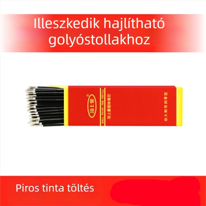 Olaj alapú golyóstoll-refill, nyomógombos típus, 0,7 mm, modell 1