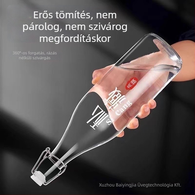 Yutian zárt üveges borosüveg — modern minimalista stílus, egységcsomagolás, nyomtatott logó, licenszelhető privát címke elérhető