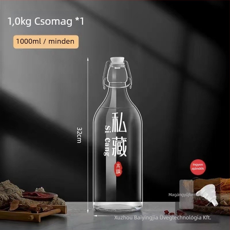 Yutian zárt üveges borosüveg — modern minimalista stílus, egységcsomagolás, nyomtatott logó, licenszelhető privát címke elérhető