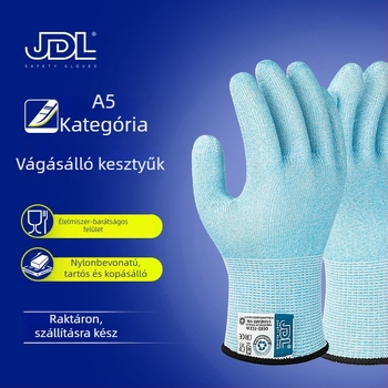 Level 5 HPPE vágásbiztos kesztyűk – karcolás elleni védelem, üveg vágásának biztonsága kertészkedéshez