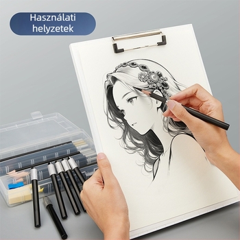 Touchmark ceruzahosszabbító – fém hosszabbító rúd ceruzákhoz, 6–8 mm átmérő