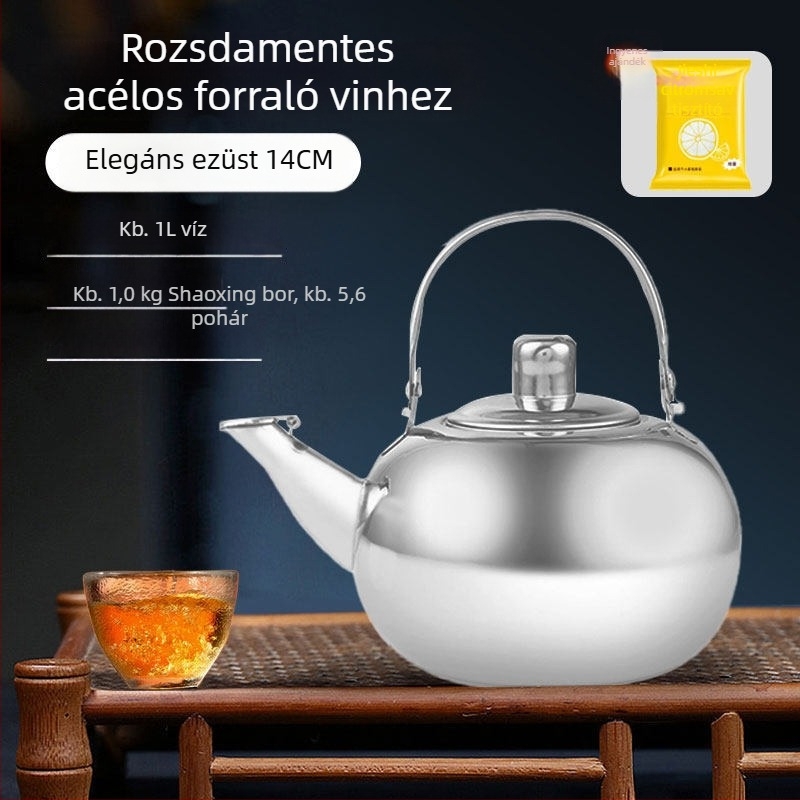 Bor melegítő edény – kristályüveg, modern minimalista stílus, modell YJ980662373227