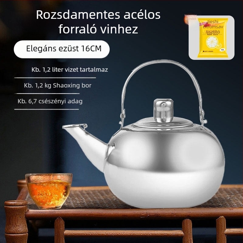 Bor melegítő edény – kristályüveg, modern minimalista stílus, modell YJ980662373227