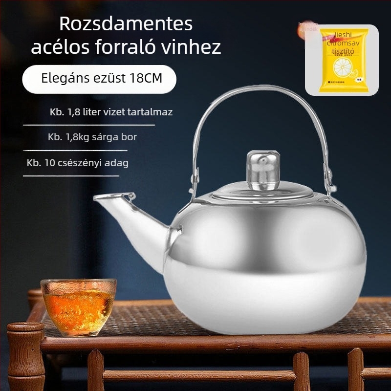 Bor melegítő edény – kristályüveg, modern minimalista stílus, modell YJ980662373227