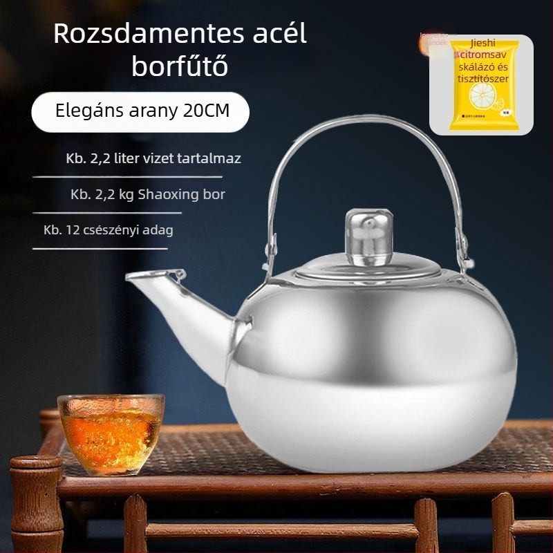 Bor melegítő edény – kristályüveg, modern minimalista stílus, modell YJ980662373227