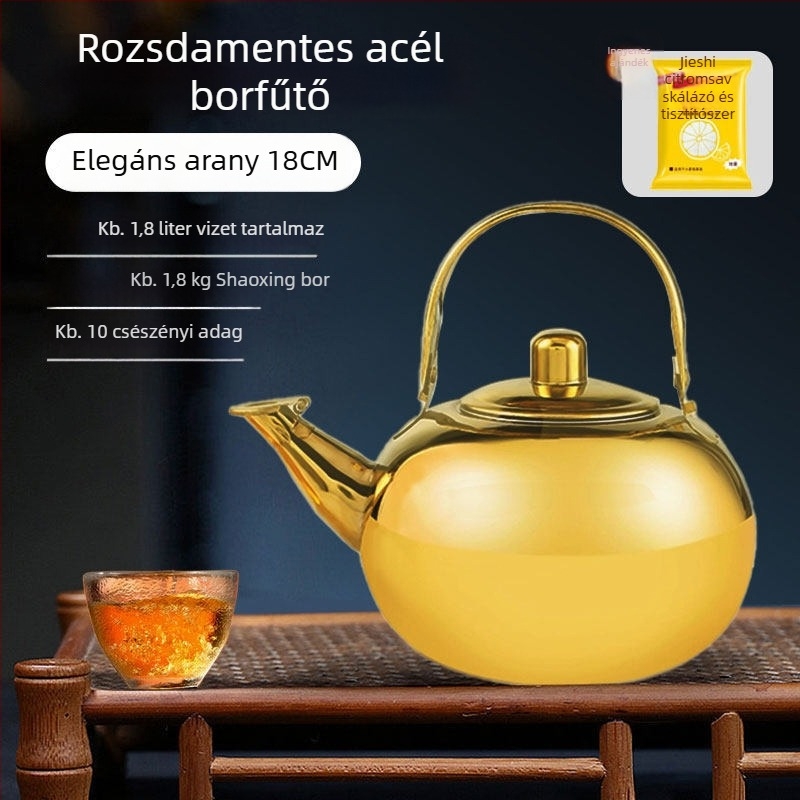 Bor melegítő edény – kristályüveg, modern minimalista stílus, modell YJ980662373227