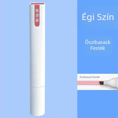 DS-832 Puha hegyű fluoreszkáló toll, nem törölhető, naplóíráshoz és rajzoláshoz