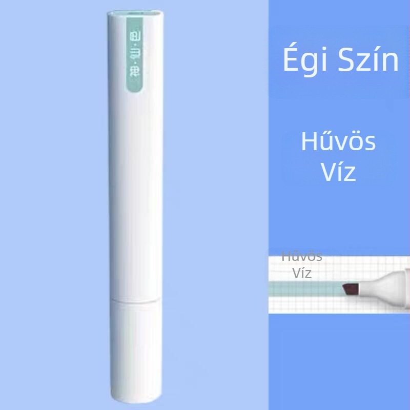 DS-832 Puha hegyű fluoreszkáló toll, nem törölhető, naplóíráshoz és rajzoláshoz