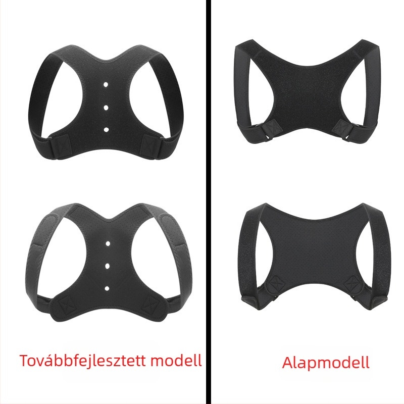 Felnőtt tartásjavító öv, lélegző, állítható kulcscsont-támasz