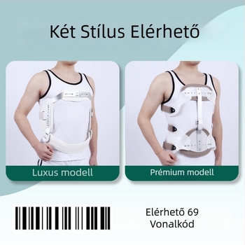 Torako-lombáris rögzítő ortézis hiperextenzió korrekciójához és testtartás-támogatáshoz (derék)