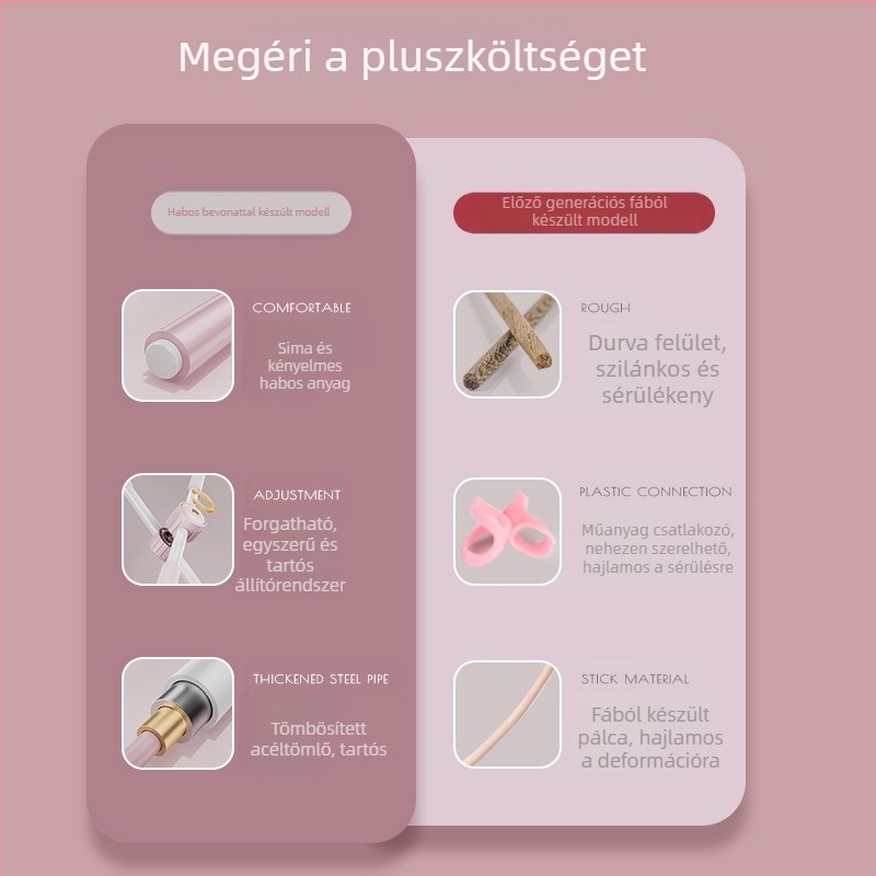 Jóga hát- és vállnyitó tréner - deréktáji lazító (lumbar reliever), jóga segédeszköz (Eredet: Kína; Alkalmazási területek: egészségügyi masszázs, fitnesz és testépítés)