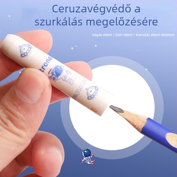 Ceruza sapka hosszabbító, műanyag, dobozos kiszerelés
