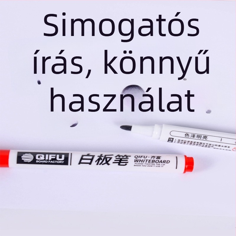 Qi Fu 56-03 táblamarker, műanyag tokozás, több méretű opciók, otthoni és irodai használatra
