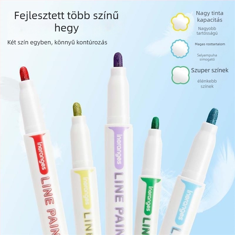 Touchmark Contour tollkészlet – műanyag ház, dobozos csomagolás, egyoldalas kivitel, nem törölhető, logó nyomtatás elérhető