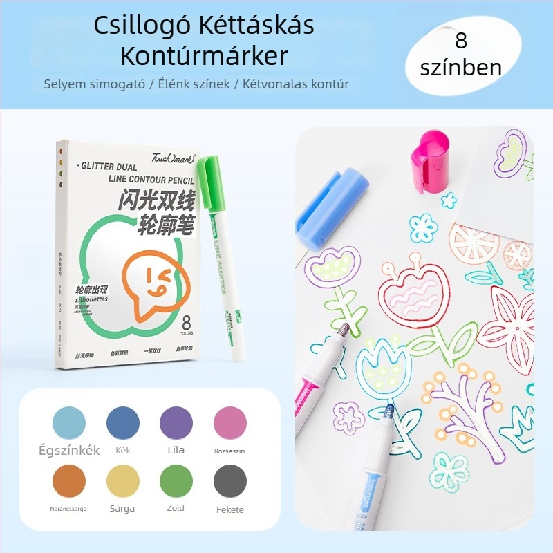 Touchmark Contour tollkészlet – műanyag ház, dobozos csomagolás, egyoldalas kivitel, nem törölhető, logó nyomtatás elérhető