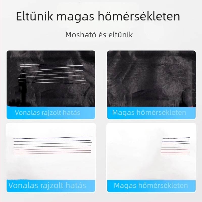 Magas hőmérsékletű eltűnő toll szövetekhez és bőrhöz – utántöltő, 1.0 mm, Modell S, Műanyag