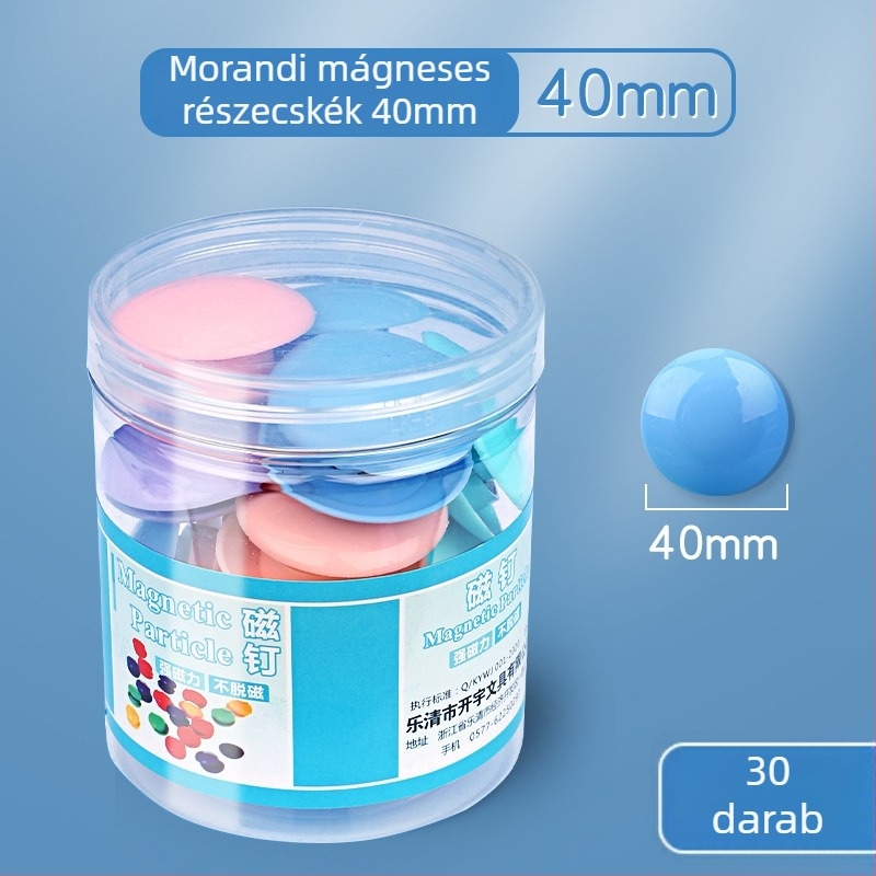 Falihoz szerelhető szívó típusú mágneses tolltartó – fehér táblához és fekete táblához, PVC, négyszögletes, nagy kapacitású