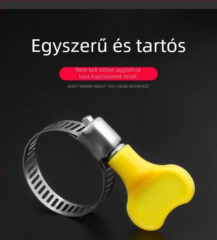 Acélcső-szorító csavaros szorítóval; névleges átmérők 10–16 mm, 13–19 mm, 16–25 mm; rögzítő átmérő 25 mm; alkalmazás: Egyéb