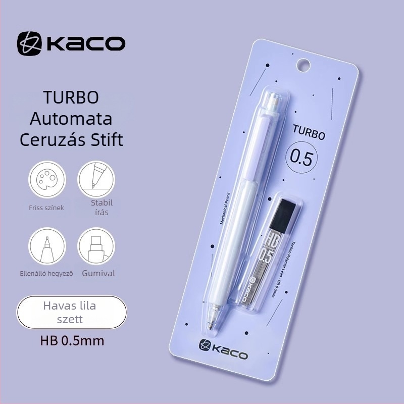 KACO mechanikus ceruza Duplo modell, műanyag test, 12 darab készlet