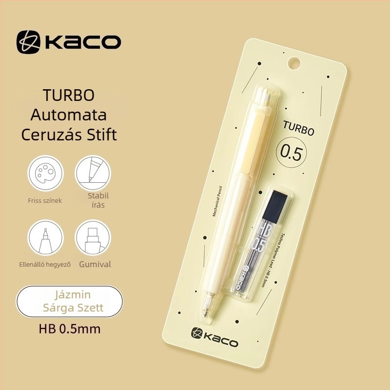 KACO mechanikus ceruza Duplo modell, műanyag test, 12 darab készlet