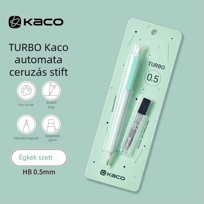 KACO mechanikus ceruza Duplo modell, műanyag test, 12 darab készlet