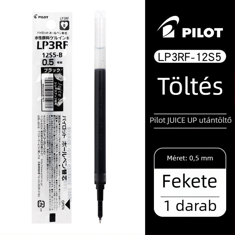 Gél toll refill PILOT/Baile LP3RF-12S5, 0.5 mm, tinta csere