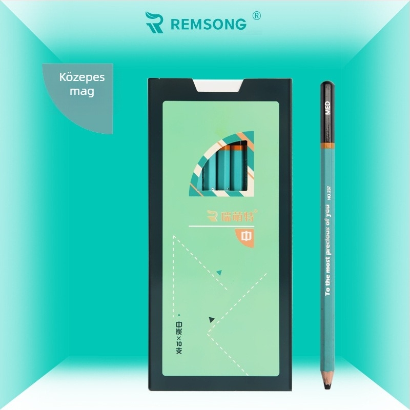 Ruimengte puha faszén ceruza rajzáshoz — papírtokos készlet, tartalmaz puha faszén ceruzát, karikatúra ceruzát, fa ceruzát, többfejű ceruzát és építőelem ceruzát