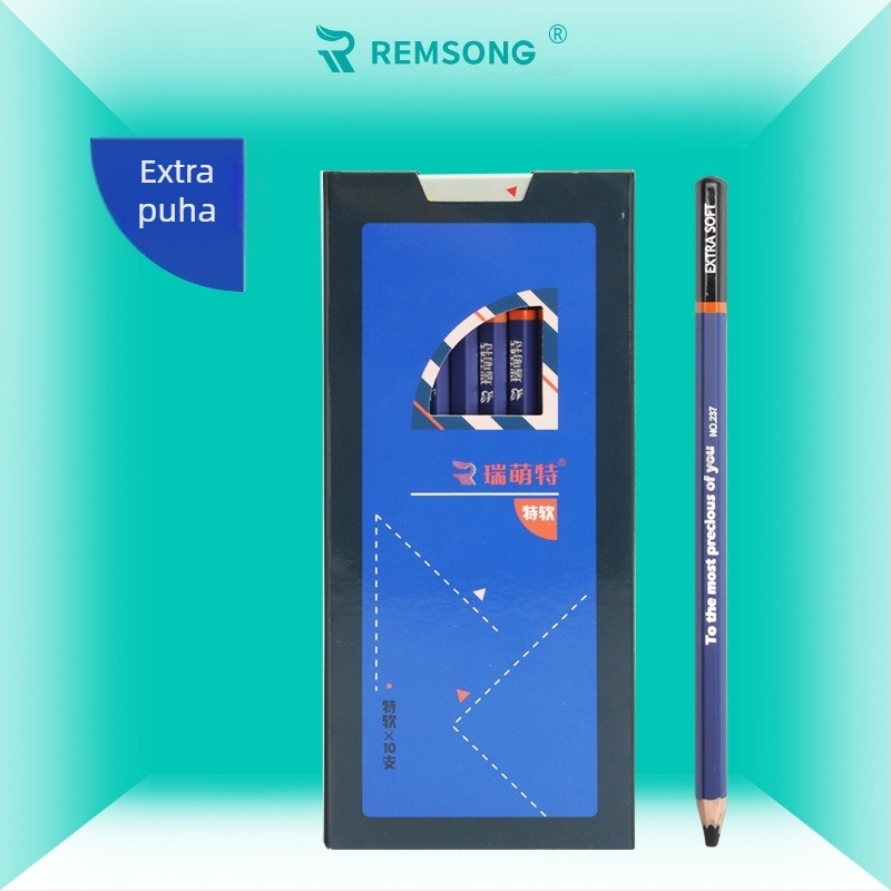 Ruimengte puha faszén ceruza rajzáshoz — papírtokos készlet, tartalmaz puha faszén ceruzát, karikatúra ceruzát, fa ceruzát, többfejű ceruzát és építőelem ceruzát