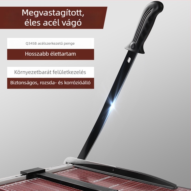 Kézi mini papírvágó A4/A5, fotók és névjegykártyák vágásához