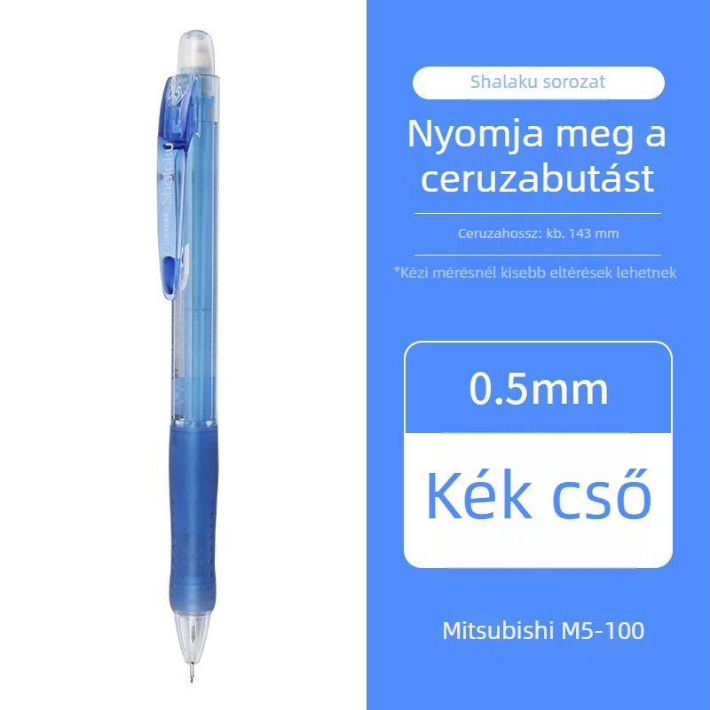 UNI/Mitsubishi mechanikus ceruza M5-100, műanyag ház, 12 db dobozonként, írásra