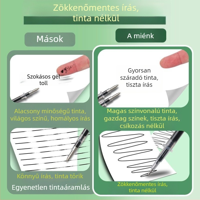 Gel tolltöltő, modell 209-0208, 0,7 mm menet, műanyag test, Excellent márka